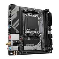 Gigabyte A620I AX (Rev. 1.0) AMD AM5 Socket Motherboard, Mini-ITX, 2x DDR5 Slots, 1x M.2 Socket, 2.5GbE LAN, Wi-Fi 6E, 1x DisplayPort / 1x HDMI Port - Image 3