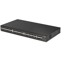 Draytek VSP2542X-K 54 Port switch with 48 PoE+ RJ-45 LAN ports, 6 10Gbpe SFP+, 400W PoE budget, and L2+ management, 2 Year Warranty - Image 4
