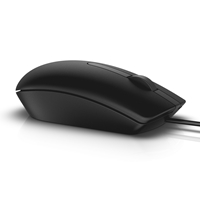 Dell MS116 Wired USB Mouse, 2-Buttons, 1000dpi and Optical Tracking, Ambidextrous Design for PC, Mac and Laptop, Black - Image 4