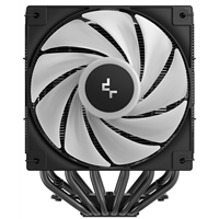 DeepCool AG620 BK ARGB V2 Dual-Tower CPU Air Cooler with 120mm ARGB Fans, Compatible with Intel LGA 1851/1700/1200/115x & AMD AM5/AM4, High-Performance Quiet Cooling, Matte Black - Image 4
