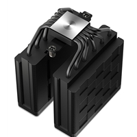 DeepCool AG620 BK ARGB V2 Dual-Tower CPU Air Cooler with 120mm ARGB Fans, Compatible with Intel LGA 1851/1700/1200/115x & AMD AM5/AM4, High-Performance Quiet Cooling, Matte Black - Image 6