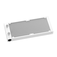 DeepCool LM240 White Liquid CPU Cooler with 2.4" IPS Display, 240mm AIO, Dual 120mm ARGB Fans, Anti-Leak Technology, PWM Pump, Intel LGA 1851/1700 & AMD AM5 Compatible, White - Image 3
