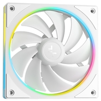 DeepCool LM240 White Liquid CPU Cooler with 2.4" IPS Display, 240mm AIO, Dual 120mm ARGB Fans, Anti-Leak Technology, PWM Pump, Intel LGA 1851/1700 & AMD AM5 Compatible, White - Image 4