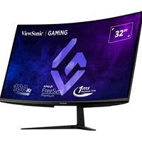 Viewsonic VX3218C-2K 32 Inch Curved Gaming Monitor, QHD, 180Hz, Freesync, 2xHDMI, DisplayPort, 1ms VESA, Speakers - Image 3