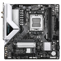 Gigabyte B840M EAGLE WIFI6 AMD AM5 Socket Motherboard, Micro-ATX, 2x DDR5 Slots, 2x M.2 Sockets, Fitted I/O Shield, 2.5GbE LAN, Wi-Fi 6, 1x DisplayPort / 1x HDMI Port - Image 2