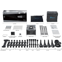 Seasonic PRIME PX ATX 3.1 (PRIME-PX-2200-ATX30 ) 2200W PSU, 135mm Fan, 80 PLUS Platinum, Fully Modular, Individual Black Cables with Braided Pattern, 12 Years Warranty - Image 2