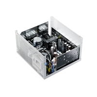 Seasonic FOCUS GX V4 850W ATX 3.1 80 PLUS Gold Modular PSU with 120mm FDB Fan, Braided White Cables & 10 Year Warranty, White - Image 3