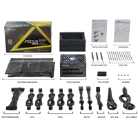 Seasonic FOCUS GX V4 850W 80 PLUS Gold ATX 3.1 Modular PSU with 135mm FDB Fan, OptiSink & 10 Year Warranty, Black - Image 2