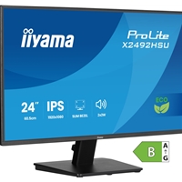 iiyama ProLite monitor X2492HSU-B1 24-Inch, Full HD, IPS, 120Hz, Black, 4-side slim bezel and B energy class, HDMI, Display Port, USB Hub - Image 3