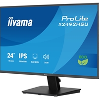 iiyama ProLite monitor X2492HSU-B1 24-Inch, Full HD, IPS, 120Hz, Black, 4-side slim bezel and B energy class, HDMI, Display Port, USB Hub - Image 4