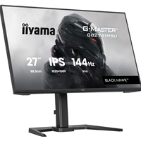 iiyama G-Master Black Hawk gaming monitor GB2741HSU-B1 27" Black, Height Adjustable, IPS, Ultra Slim Bezel, Full HD, 144Hz, 1ms, FreeSync, HDMI, Display Port, USB Hub - Image 3