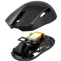 be quiet! Dark Perk Ergo Lightweight Ergonomic 32000dpi Wireless Gaming Mouse with 2.4GHz Wireless, PixArt PAW3950 Sensor, 110 Hours Battery Life & 8000 Hz Polling Rate - Image 6