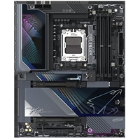 Gigabyte X870E AORUS MASTER X3D AMD AM5 Socket Motherboard, ATX, 4x DDR5 Slots, 5x M.2 Sockets, Fitted I/O Shield, 10GbE LAN, Wi-Fi 7, 1x HDMI Port / 2x USB-C (USB4) - Image 2