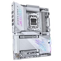 Gigabyte X870E AORUS PRO X3D ICE AMD AM5 Socket Motherboard, ATX, 4x DDR5 Slots, 4x M.2 Sockets, Fitted I/O Shield, 5GbE LAN, Wi-Fi 7, 1x HDMI Port / 2x USB-C (USB4) - Image 3