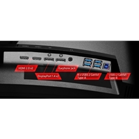 ASRock Phantom Gaming PG34QRT3A 34 Inch, WQHD 3440x1440, Curved Gaming Monitor, 180Hz 1ms (MPRT) Response Time, 2 x HDMI 2.0, 2 x DisplayPort 1.4, 1 x USB3.2 Gen1x1 Type-B, 4 x USB3.2 Gen1x1 Type-A, 1 x Headphone Out, Integrated Wi-Fi Antenna - Image 5