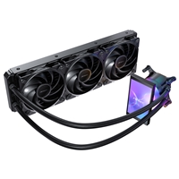 Antec Vortex View 360 Black AIO Liquid CPU Cooler, Massive 5-Inch Rotatable IPS LCD Display, 9th Gen Asetek Pump for 400W TDP, Triple 120mm PWM Fans, ARGB Backglow - Image 3
