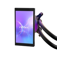 Antec Vortex View 360 Black AIO Liquid CPU Cooler, Massive 5-Inch Rotatable IPS LCD Display, 9th Gen Asetek Pump for 400W TDP, Triple 120mm PWM Fans, ARGB Backglow - Image 5