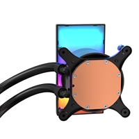 Antec Vortex View 360 Black AIO Liquid CPU Cooler, Massive 5-Inch Rotatable IPS LCD Display, 9th Gen Asetek Pump for 400W TDP, Triple 120mm PWM Fans, ARGB Backglow - Image 6