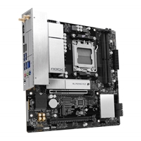 ASRock B850M Rock WiFi AMD AM5 Socket Motherboard, Micro-ATX, 2x DDR5 Slots, 2x M.2 Sockets, Fitted I/O Shield, 2.5GbE LAN, Wi-Fi 6E, 1x DisplayPort / 1x HDMI Port - Image 2