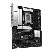 ASRock B860 Rock WiFi 7 Intel 1851 Socket Motherboard, ATX, 4x DDR5 Slots, 3x M.2 Sockets, Fitted I/O Shield, 2.5GbE LAN, Wi-Fi 7, 1x HDMI Port - Image 2