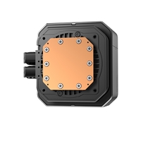 DeepCool Spartacus 360 AIO Liquid CPU Cooler, 360mm Radiator, 3 x 120mm PWM Fans, 3.4" LCD Display Pump, ARGB Lighting, Intel LGA1851/1700 & AMD AM5/AM4, Black - Image 4
