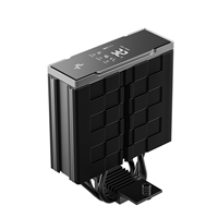 DeepCool AK400 G2 DIGITAL NYX CPU Cooler, Black, 1 x 120mm Fan, 4 x advanced Copper Heatpipes, Intel/AMD - Image 6