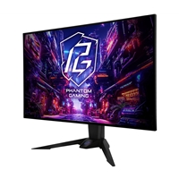 ASRock Phantom Gaming PGO32UFS 32 Inch 4K/ UHD (3840 x 2160) Flat WOLED Gaming Monitor, 240Hz 0.03ms (GTG) Response Time, 2 x HDMI 2.1; 1 x DisplayPort 1.4, 1 x Type-C (DP Alt Mode / PD 15W), Height, Swivel, Tilt Adjustment, Integrated Wi-Fi Antenna (Comp - Image 3