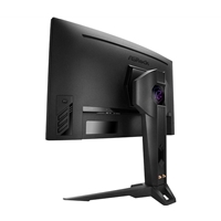 ASRock Phantom Gaming PG27QRT2A 27 Inch QHD (2560 x 1440) Curved (1500R) VA Gaming Monitor, 180Hz 1ms (MPRT) Response Time, 2 x HDMI 2.0, 1 x DisplayPort 1.4, with Speakers, Integrated Wi-Fi Antena (Compatible with Wi-Fi 4/5/6/6E/7) - Image 3