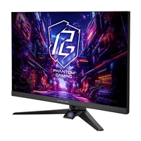 ASRock Phantom Gaming PG27FFT1A 27 Inch FHD (1920 x 1080) IPS Gaming Monitor, 180Hz 1ms (MPRT) Response Time, 2 x HDMI 2.0, 1 x DisplayPort 1.2, With Speakers - Image 3