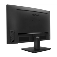 ASRock Phantom Gaming PG27QRT1B 27 Inch QHD (2560 x 1440) Curved 1500R VA Gaming Monitor, 180Hz 1ms (MPRT) Response Time, 2 x HDMI 2.0, 1 x DisplayPort 1.4, 1 x Headphone Out - Image 4