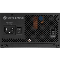 ASRock Steel Legend SL-1000G 1000W ATX Power Supply Unit, 80 Plus Gold Certified, 120mm Silent Cooling Fan, High Efficiency PSU - Image 3