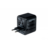 Verbatim UTA-02 Universal Travel Adapter with 1 x USB-C PD 20W / 1 x USB-A QC 3.0 - Image 3