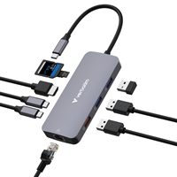 Verbatim USB-C Pro Multiport Hub 9 Port CMH-09 - Image 2