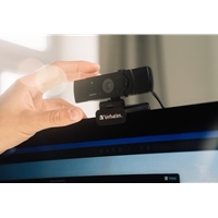 Verbatim AWC-03 Ultra HD 4K Autofocus Webcam with Dual Microphone - Image 4