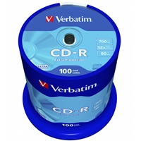 Verbatim CD-R 52X 700MB 100 Pack Spindle Datalife Plus - Image 2