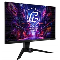 ASRock Phantom Gaming PG27QFW2A 27 Inch QHD (2560 x 1440) IPS Gaming Monitor, 400Hz 1ms (MPRT) Response Time, 2 x HDMI 2.0, 1 x DisplayPort 1.4, Height Adjustable - Image 2