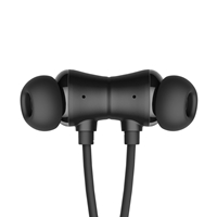Verbatim TruSound ANC Neckband Earbuds, Wireless Bluetooth 5.4, Active Noise Cancellation - Black - Image 3