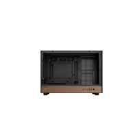 DeepCool CH260 Micro-ATX Mini Tower PC Gaming Case, Wood, Tempered Glass Side Panel USB Type-C High Airflow Supports ATX PSU & RTX GPUs Black - Image 5