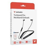 Verbatim TruSound Pro Neckband Earbuds,110 Hours Playtime, Wireless Bluetooth 5.4, ENC - Black - Image 6