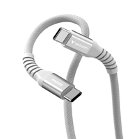 Verbatim Sync & Charge USB-C to USB-C 60W Magnetic Cable 120cm Grey, Supports PD 3.0 and QC 3.0 - Image 2