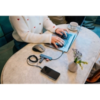 Verbatim USB-C Essentials Multiport Hub 6 Port With Card Reader, Supports Up To 100W Power Delivery, SD/MicroSD Slots Supports Read / Write Speeds Of Up To 40MB/s and 30MB/s - Image 3