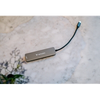 Verbatim USB-C Essentials Multiport Hub 6 Port With Card Reader, Supports Up To 100W Power Delivery, SD/MicroSD Slots Supports Read / Write Speeds Of Up To 40MB/s and 30MB/s - Image 4