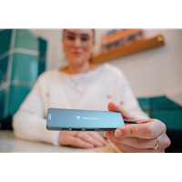 Verbatim USB-C Essentials Multiport Hub 6 Port With Card Reader, Supports Up To 100W Power Delivery, SD/MicroSD Slots Supports Read / Write Speeds Of Up To 40MB/s and 30MB/s - Image 5
