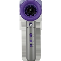 Verbatim Cool 'n' Go Aqua Breeze Handheld Fan, Portable Cooling with Refreshing Mist Spray - Grey/Purple - Image 2