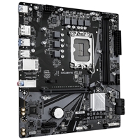 Gigabyte B760M H V2 Intel 1700 Socket Motherboard, Micro-ATX, 2x DDR5 Slots, 1x M.2 Socket, GbE LAN, 1x DisplayPort / 1x HDMI Port - Image 2