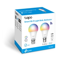 TP-Link Tapo L530B(2-Pack) Smart Wi-Fi Light Bulb, Multicolor, B22, 2-Pack - Image 2