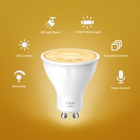 TP-Link Tapo L610(4-Pack) Smart Wi-Fi Spotlight, Dimmable, 4-Pack - Image 4