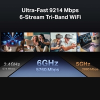 TP-Link Archer BE550 BE9300 Tri-Band Wi-Fi 7 Router - Image 6