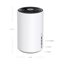 TP-Link Deco XE75(3-pack) AXE5400 Whole Home Mesh Wi-Fi 6E System(Tri-Band), 3 pack - Image 2