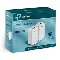 TP-Link TL-PA8033P KIT AV1300 Passthrough Powerline Kit - Image 4